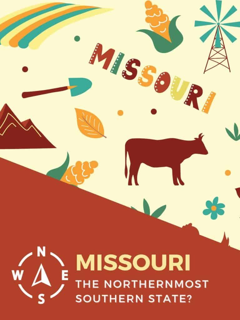 Is Missouri in the south poster